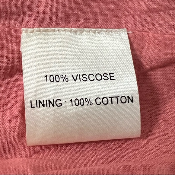 Roberta Freymann Womens Sleeveless Dress Rose Pink Metallic Sequin size Medium - Picture 12 of 12